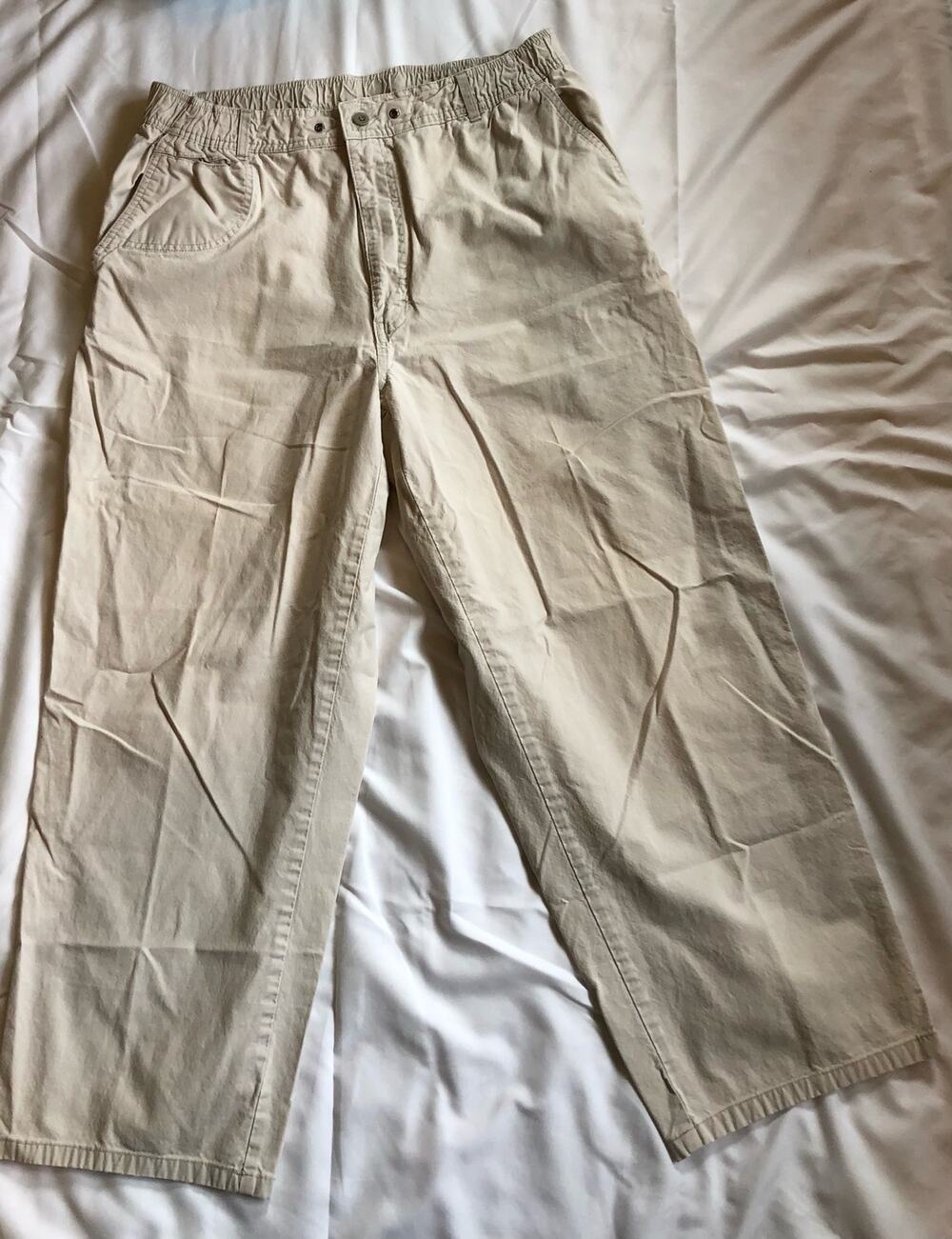 Honors stretch waist khakis men's size 32 large